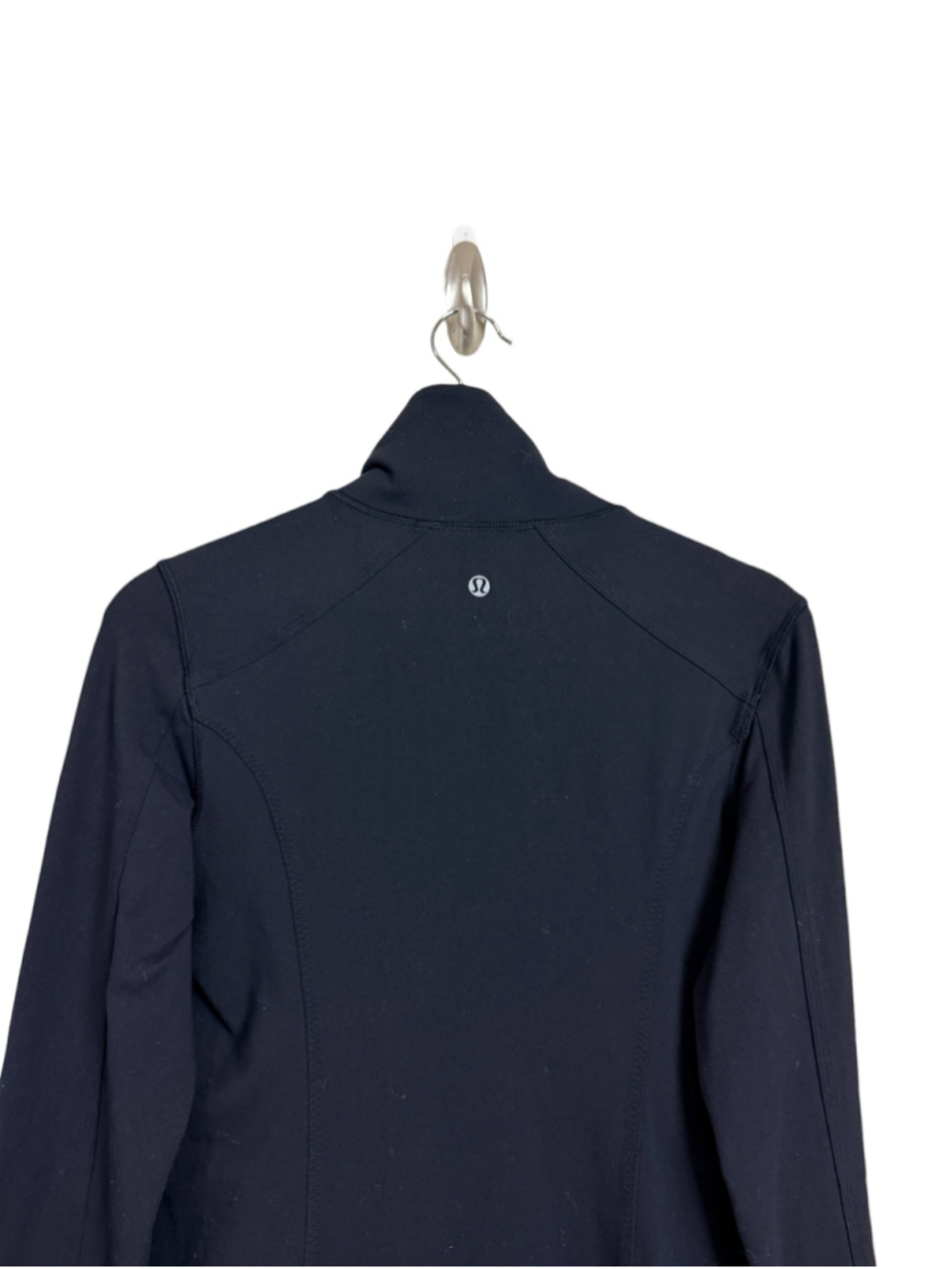 LULULEMON Nice Asana Black Jacket Luon Full Zip Athletic Gym Training Top, Sz 4 - Picture 12 of 16